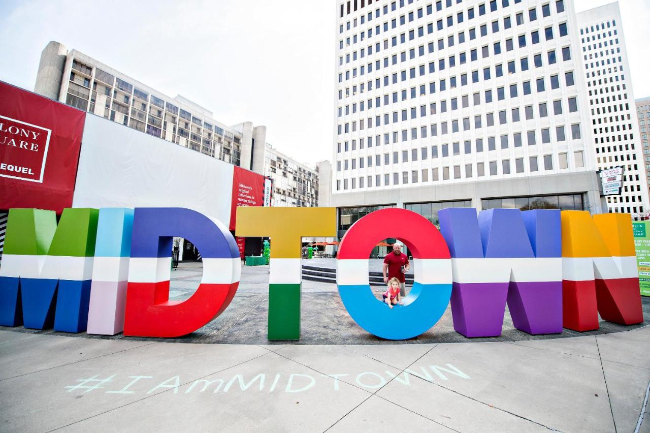 Impressive Mid-Downtown Residence Heart Of Peidmont Park Атланта Екстериор снимка