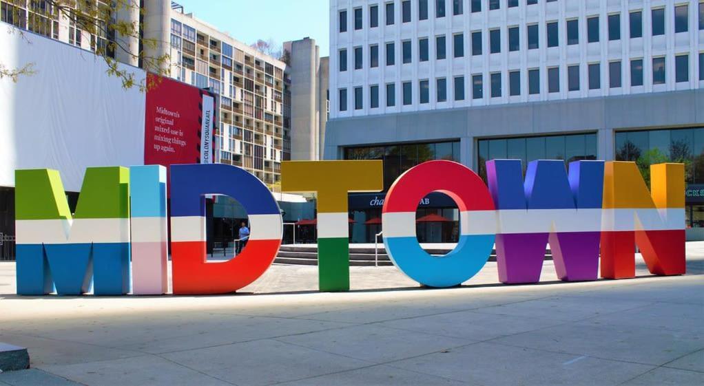 Impressive Mid-Downtown Residence Heart Of Peidmont Park Атланта Екстериор снимка